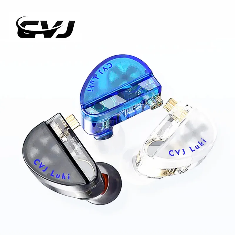 CVJ Luki Dual Unit Vibrating Gaming In-ear Headset Professional Vibration +10mm Flagship Dynamic With HD microphone