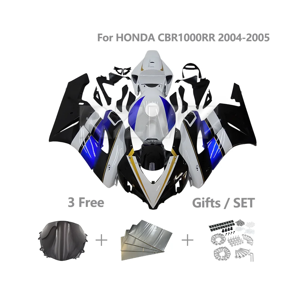 

Комплект обтекателя мотоцикла для HONDA CBR1000RRR 2004-2005 CBR 1000RR ABS, инъекционные индивидуальные обтекатели, комплект деталей для кузова H1005-110a