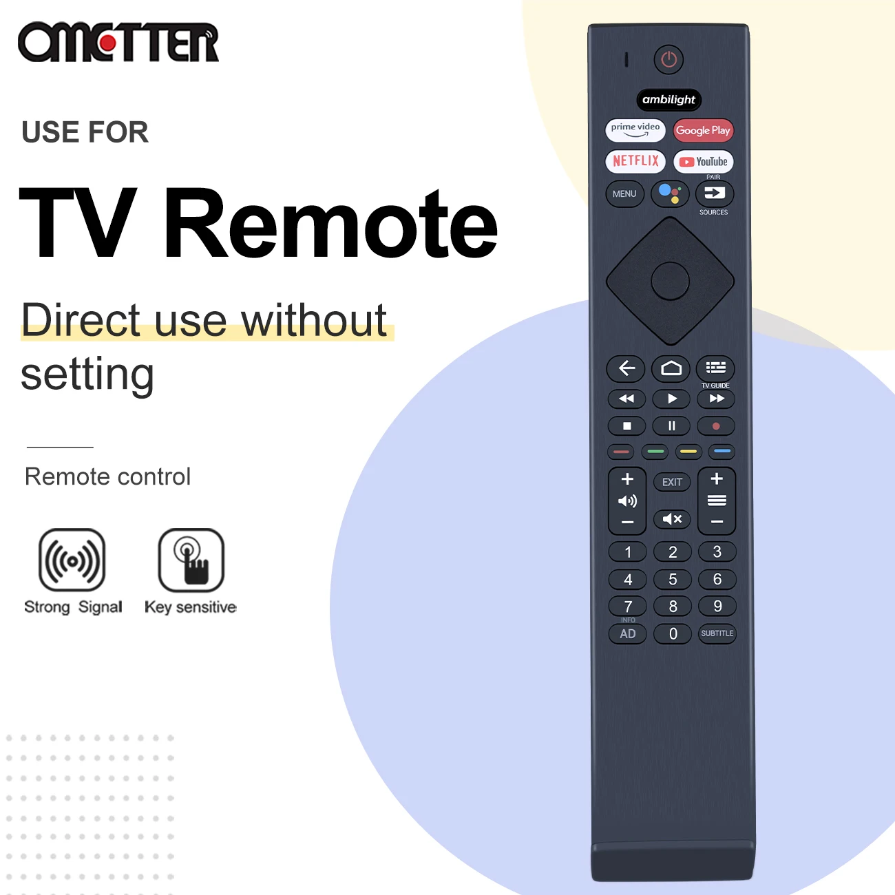 Голосовой пульт дистанционного управления для Philips 4k TV RC4284505/01RP YKF474-BT21 398GM10BEPHN0051HT RC428A 55PUD7906/30 65PUD7906 55PUT7906/75