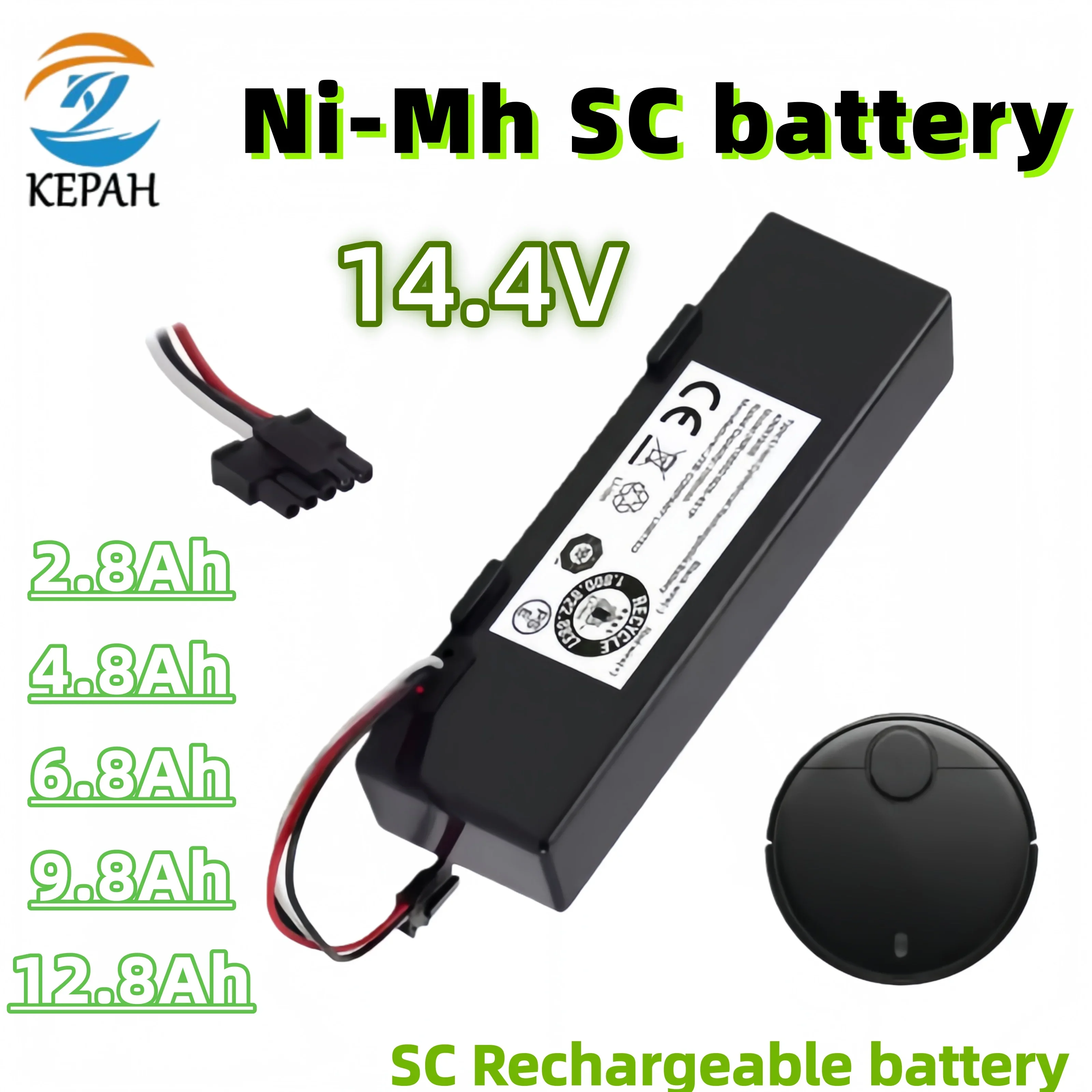 

STYTJ02YM 14.4V High-Capacity Li-ion Battery｜For Robot Vacuum-Mop P Sweeping & Mopping Robot