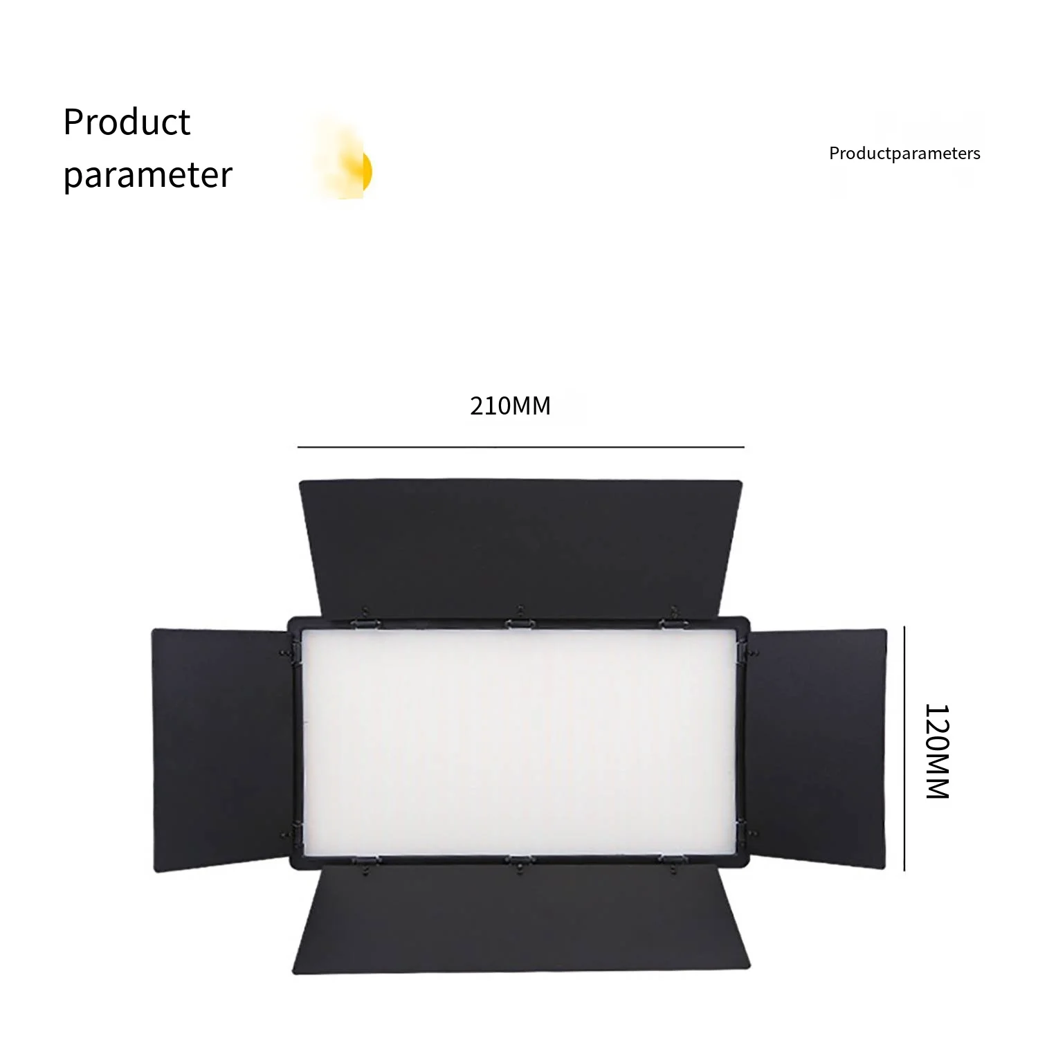 Fosoto U600/U800 Led Fotografie Panel Lamp Voor Youbute Live Video Verlichting Draagbare Verstelbare Studio Verlichting Photograp