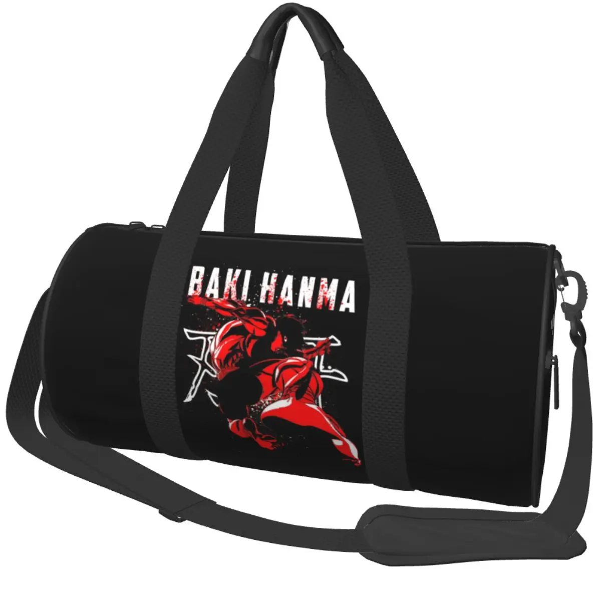 Baki Jack Yujiro Hanma Gym Bag Bodybuilding Manga Outdoor Sports Bags Gym Accessories Training Handbag Fitness Bag For Couple