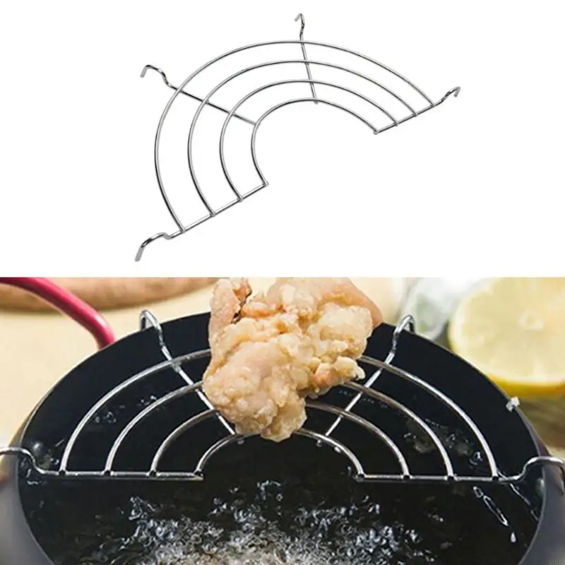 オイルドレン蒸気ラック断熱ラックホームフライドフードオイルドリップフィルターN58D