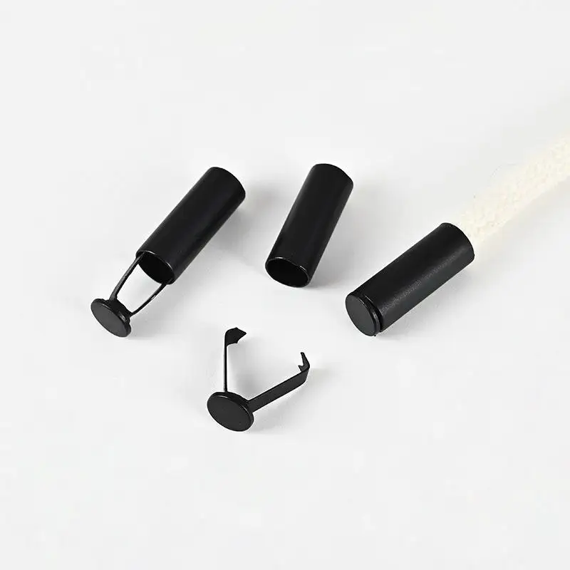 10pcs Heavy Duty Adjustable Metal Cord Lock Clips Secure Fastening For Shoelaces Bags Hoodies DIY Crafts Cables