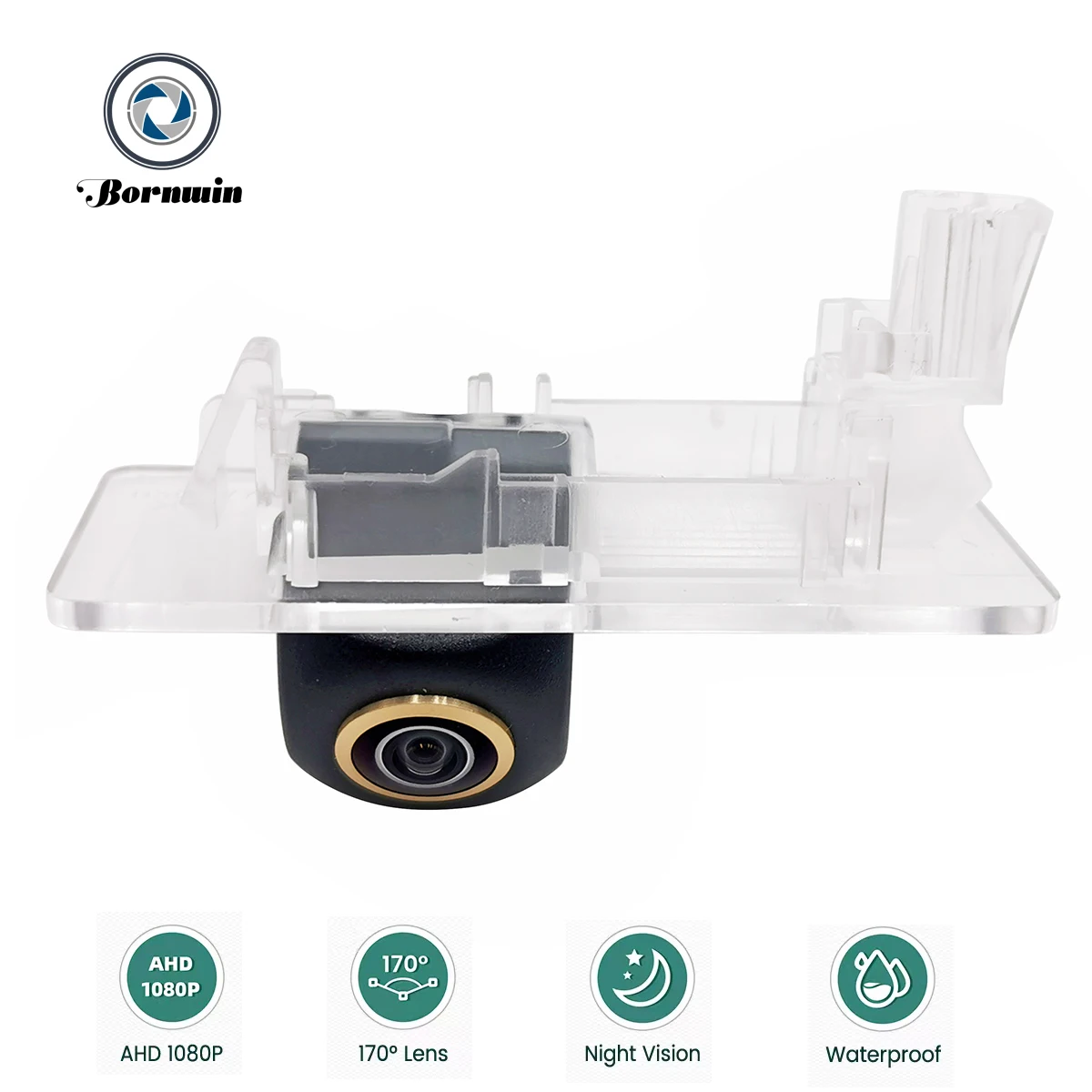 Bornwin Car Rear View Camera For VW Passat B7 2011-2020 Lavida 2012-2020 Sagitar Jetta Bora Touran Skoda Octavia Reverse Camera
