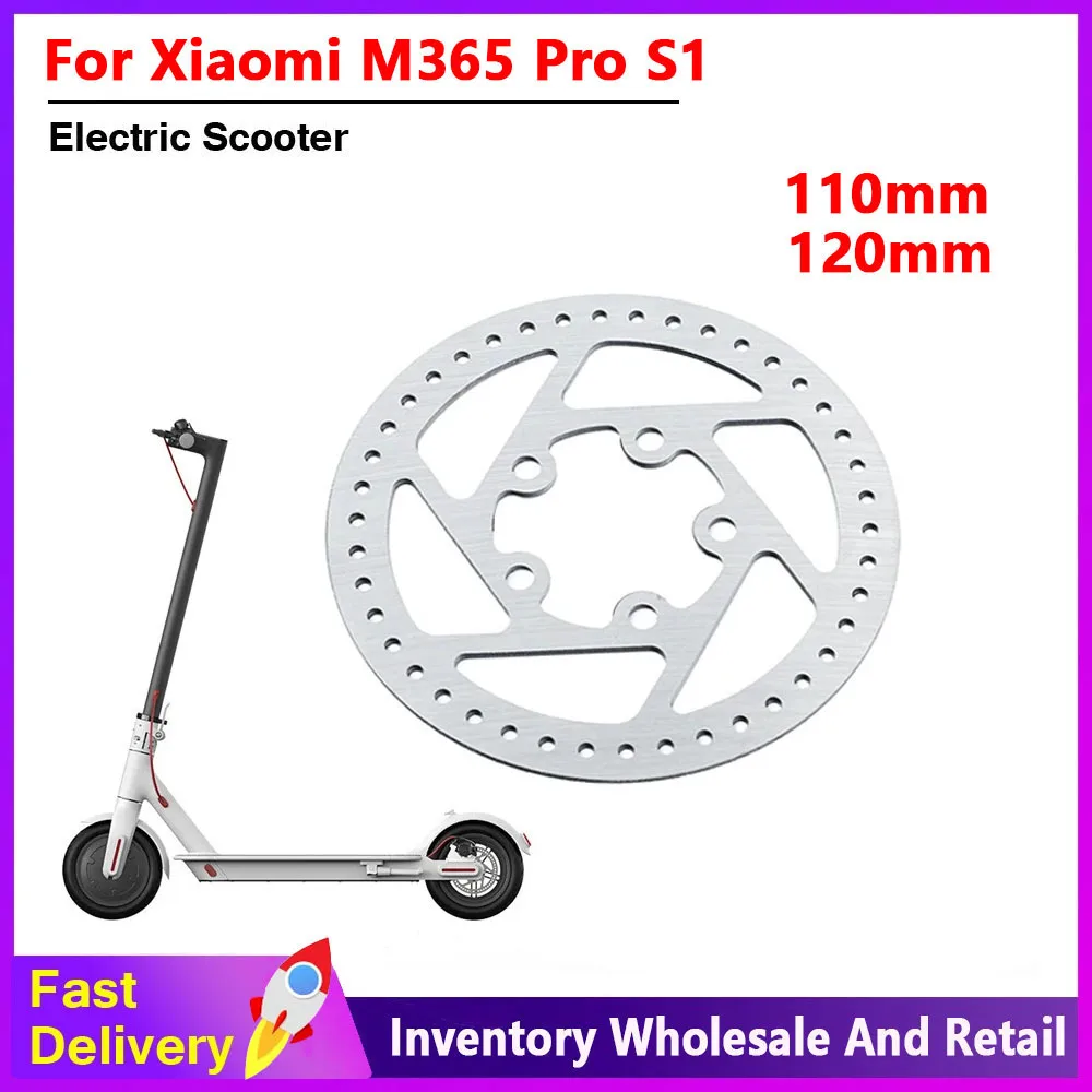 

110mm/120mm Brake Disc Rotor Pad Replacement Parts For Xiaomi Mijia M365 1S Pro Electric Scooter Disc Brake Pad Accessories