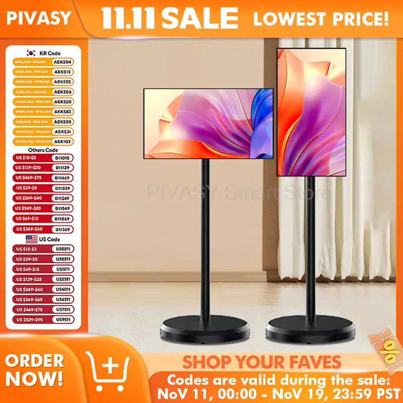 شعبية 21.5 بوصة المحمولة التلفزيون الذكي شاشة ذكية تعمل باللمس أندرويد 12 مؤتمر داخلي شاشة المحمول لألعاب الصالة الرياضية المباشرة