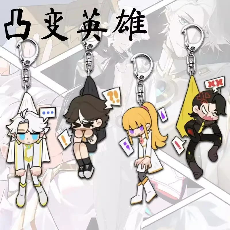 TO BE HERO X Game جديد على الوجهين المفاتيح على ظهره قلادة مجوهرات الإكسسوار هدية للأصدقاء الإبداعية تذكارية Keyrings ديكور #1