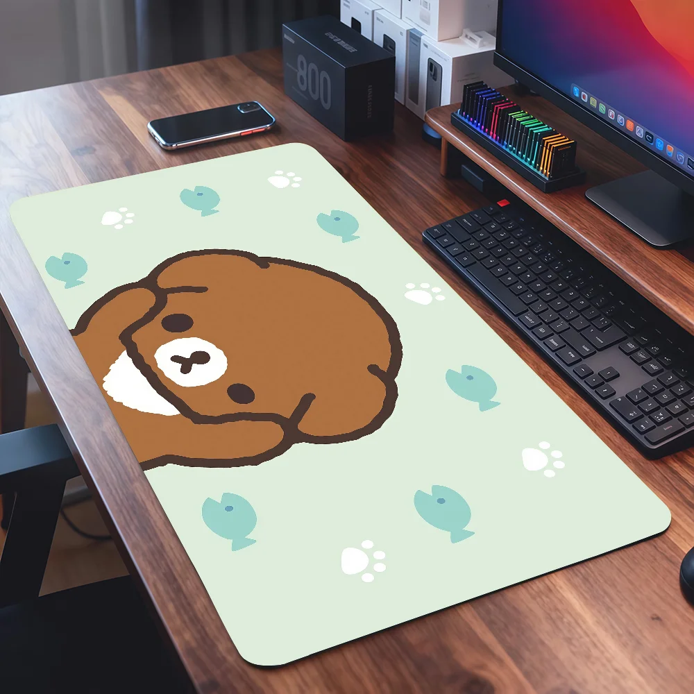 Gaming Accessories Bundle - Cartoon cute R-Rilakkuma Mouse Pad Square