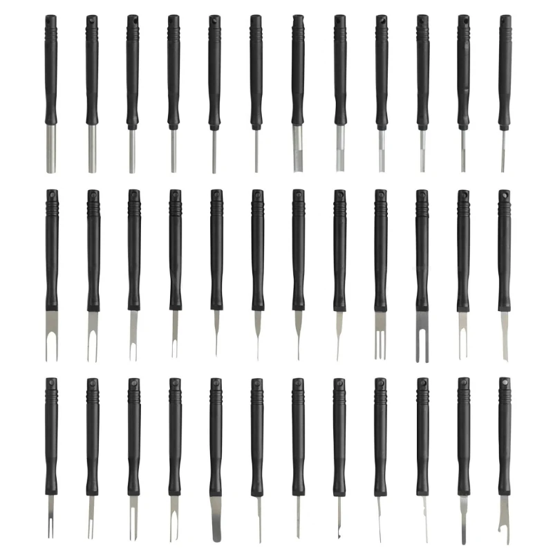 

Professional Wire Terminal Ejector Extractor Set Auto Pin Release Puller Removal Tool Suitable for Connector Disassembly