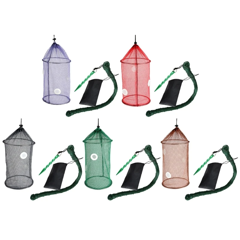 

Fishing Baits Trap Braided Fishing Net Fish Basket Baits Cage Fishing Tackle