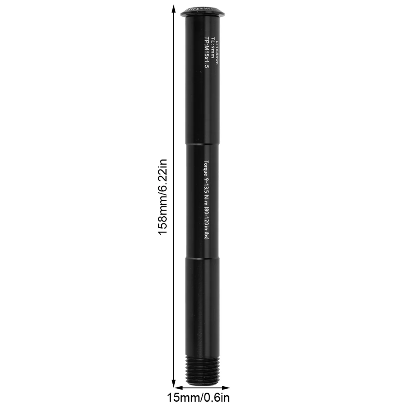 Fietsvoorvorkas Aluminiumlegering Lichtgewicht voornaafbuis Thru Shaft Boost voor RockShox RS-1 (2015)
