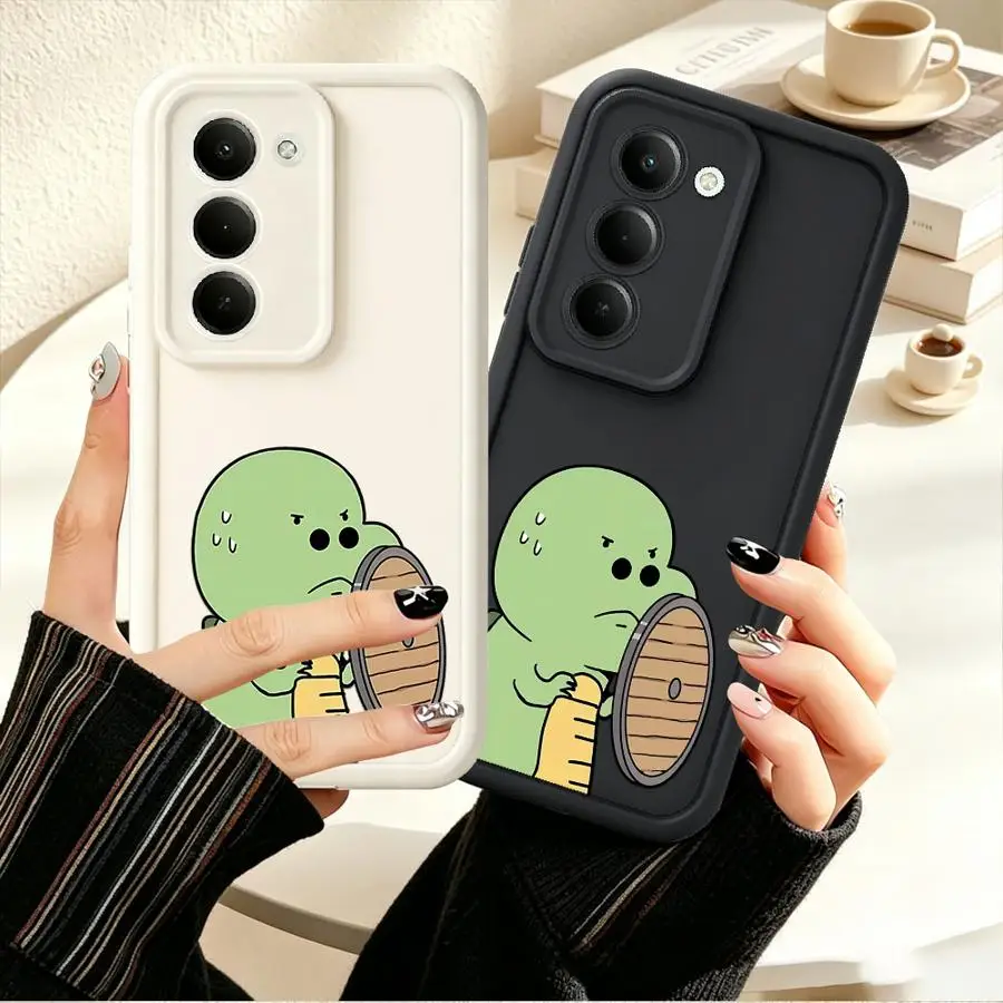 Shield Dino Phone Cover Case for Samsung Galaxy A15 A16 A53 A54 A12 A13 A23 A71 A72 A26 A32 A35 A36 A51 A73 A56 A34