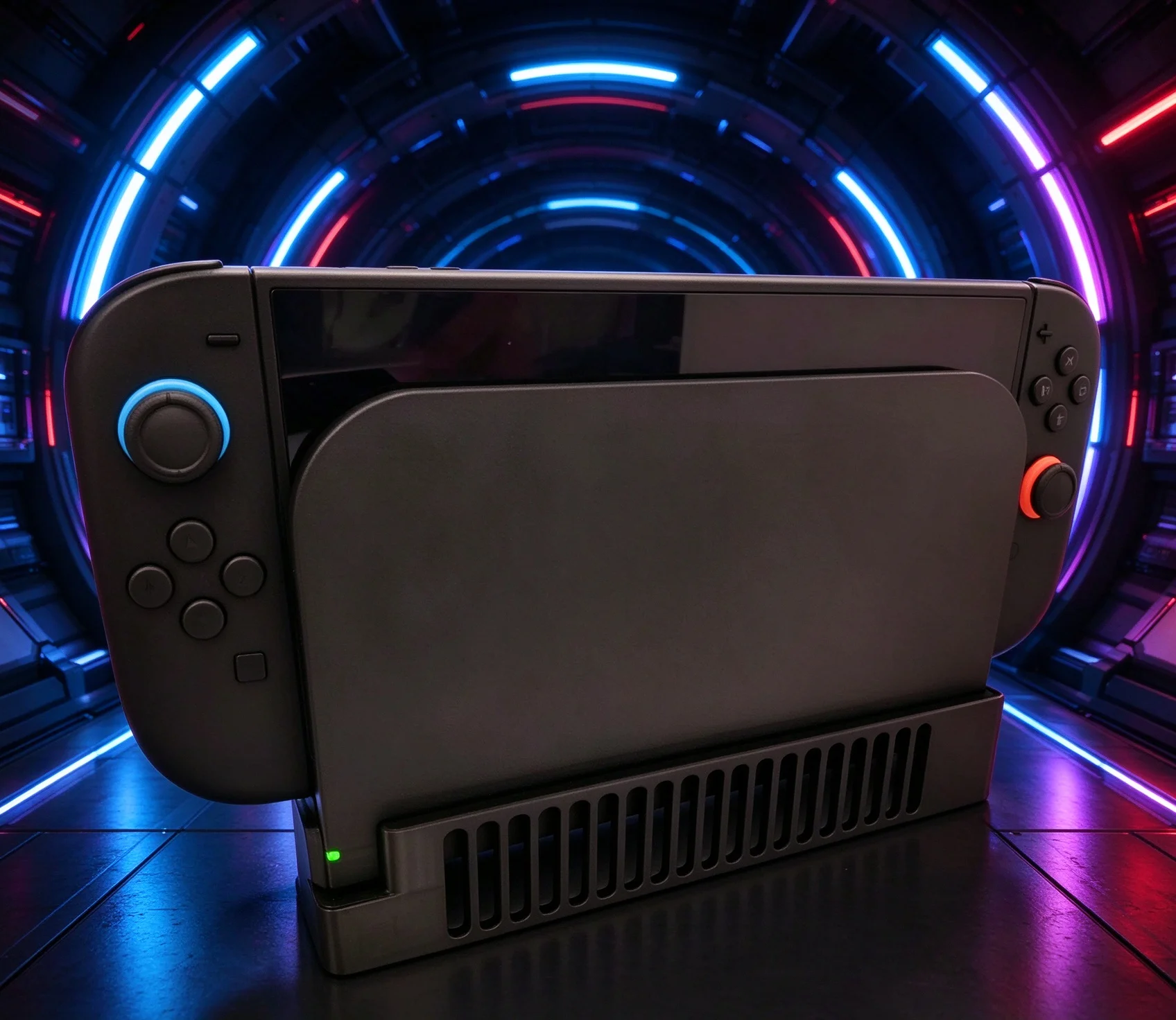 Dock For Nintendo (Switch NS2) Raised Clearance Design Lowers Operating Temperature And Reduces Thermal Throttling In Long Playt