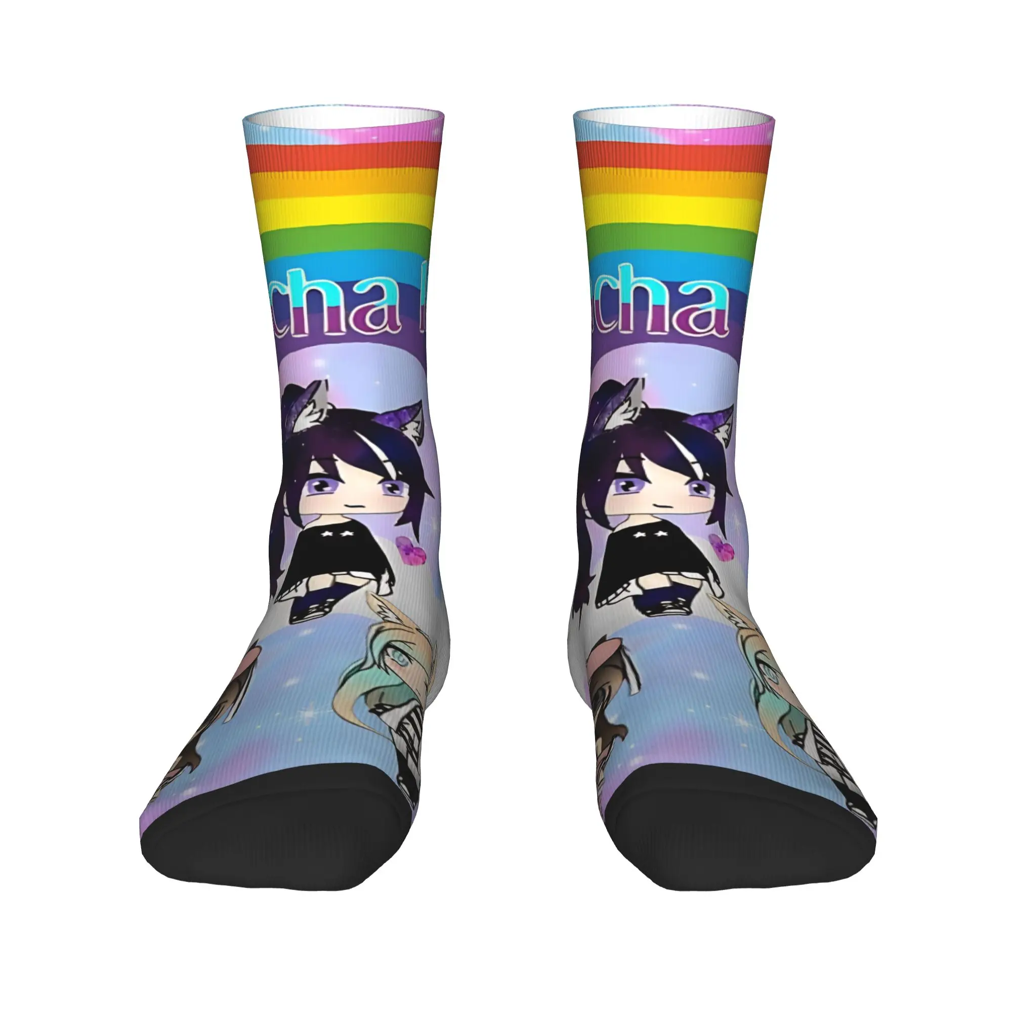 جوارب gacha life anime pack، جوارب عصرية للرجال، جوارب تزلج عالية الجودة، جوارب شتوية مضادة للانزلاق