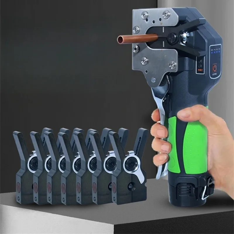 ST-E900A Automatic Lithium Battery Electric Power Copper Tube Flare Tool Air Conditioner Refrigerator Cordless Auto Flare