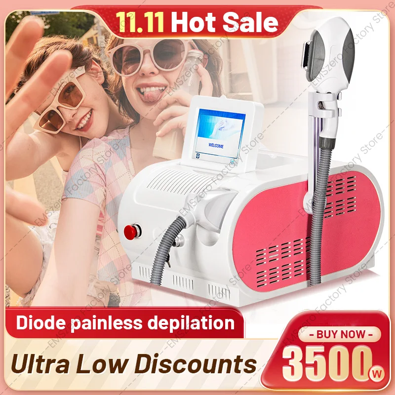 

Professional OPT IPL Hair Removal Laser Machine Professional Diode Laser Permanent Hair Removal Skin Rejuvenation Acne Treatment