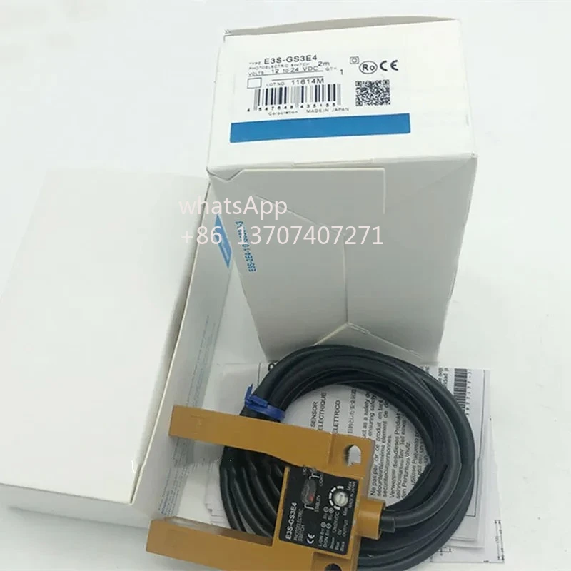 

2PCS New Metal aluminum shell U -shaped photoelectric switch E3S-GS30B4 E3S-GS30E4 E3S-GS3E4 E3S-GS3B4