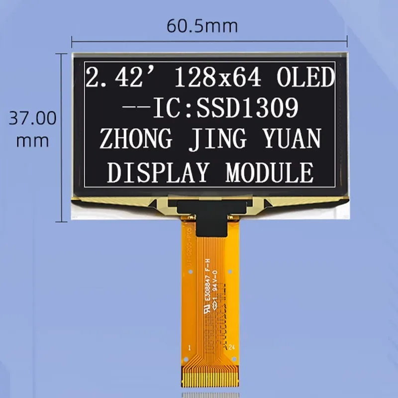 UG2864ASYPG01 UG2864ASYP G01 UG-2864ASYPG01 2864ASYP  60*37mm  2.42inch OLED Display Screen Panel