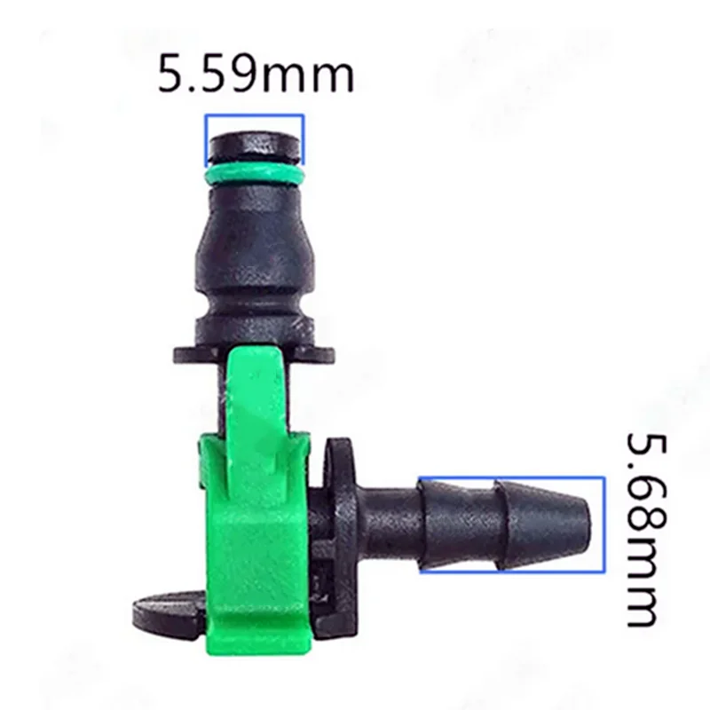 20PCS Two-way L Shape Oil Return Joint for Jiangling Ford New All-shuntu Ruiou V348 Fuel Injector