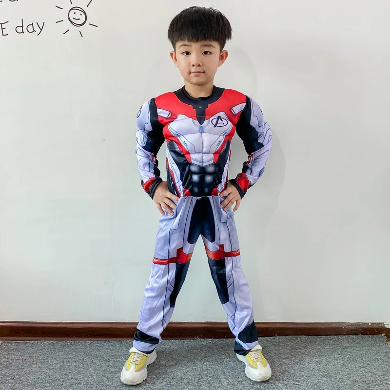 Avengers 4 Superhero Quantum War Clothes Costume Children's Movie Fantasy Jumpsuit Cosplay