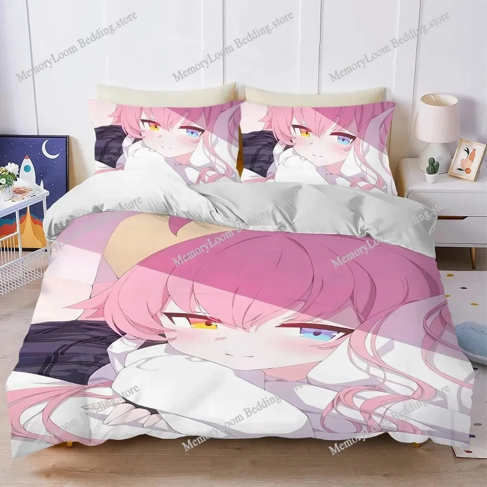 Takanashi Hoshino Blue Archive Duvet Cover Set Home Style Bedding Soft Laundry Cotton Bed Student Dormitory Gift Home Textile963