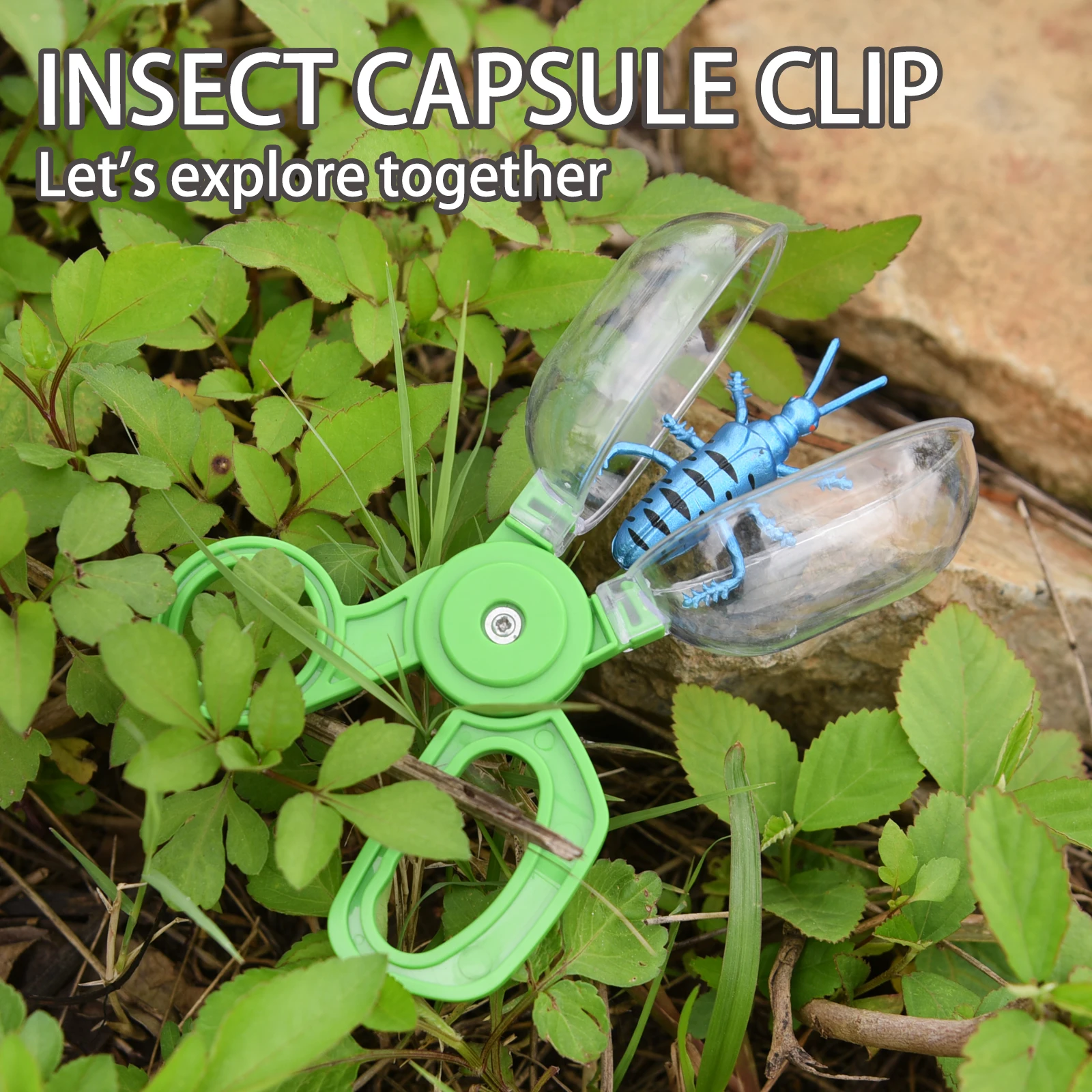 Buitengereedschap Voor Kinderen, Insectenobservatiedoos, Vergrootglas, Capture Net, Capsule Clip, Avontuurlijke Rollenspel Puzzelspeelgoed