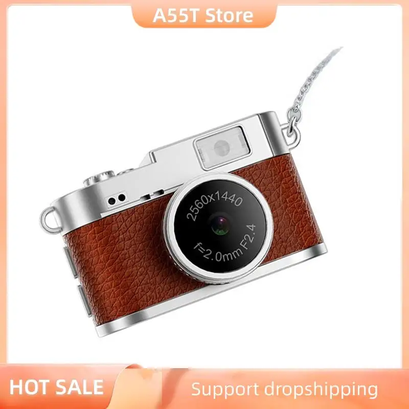 

A55T S160 2K Ретро-камера со светодиодной вспышкой Мини-цифровая камера с динамиками Портативная маленькая камера для детей-студентов