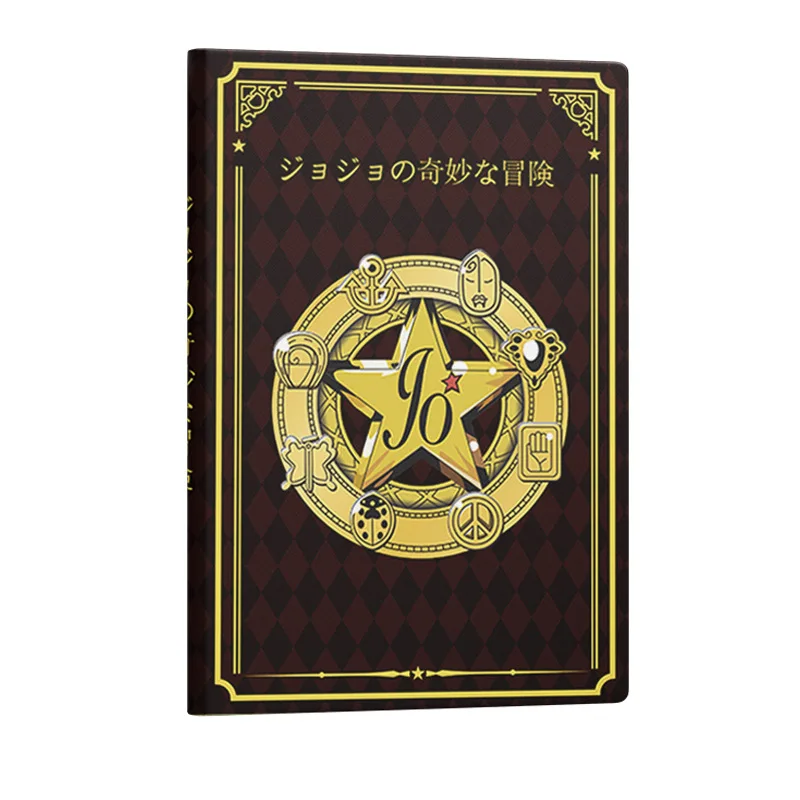 Quaderno Anime Bizarre Adventure di JoJo Kujo Jotaro Journal quaderni cancelleria per studenti Cosplay diario giornaliero forniture per lo studio