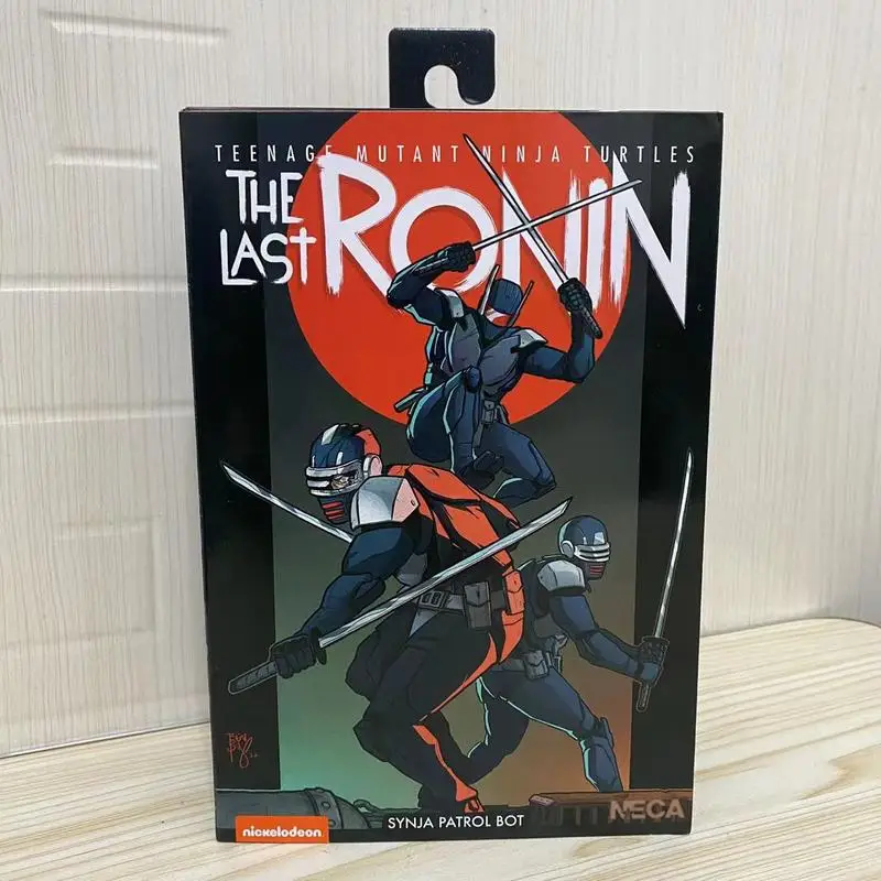 Original Neca The Last Ronin รูปหุ่นยนต์ลาดตระเวนอะนิเมะ Figurine Joint Movable Collection รุ่นวันเกิด Xmas ของขวัญที่กําหนดเอง