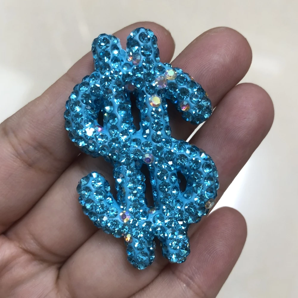 

2Pcs Dopamine Glitter Rhinestone Dollar Sign Perfume Bottle Bow Charms Junk Phone Case Laptop Decorations Diy Crafts Ornament