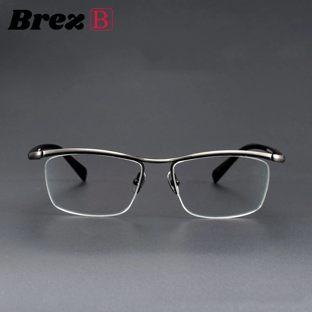 

Men's Pure Titanium Lenses Prescription Glasses Lenses Progressive Clear Myopia Spectacle High Quality Eyewear
