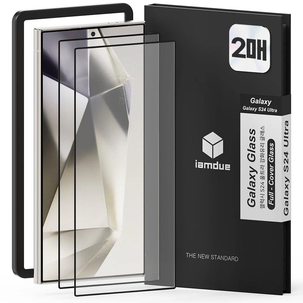 Ali special Galaxy series reinforced glass film 2 sheets S24 S23 S22 note ultra liquid crystal protective reinforced glass film full cover at first glance, plus 2 sheets of Gard