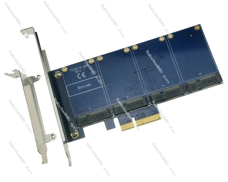 PCIe To MSATA Expansion Card Multi Port MSATA Solid-state Drive Acceleration Card SSD Group RAID Array Card