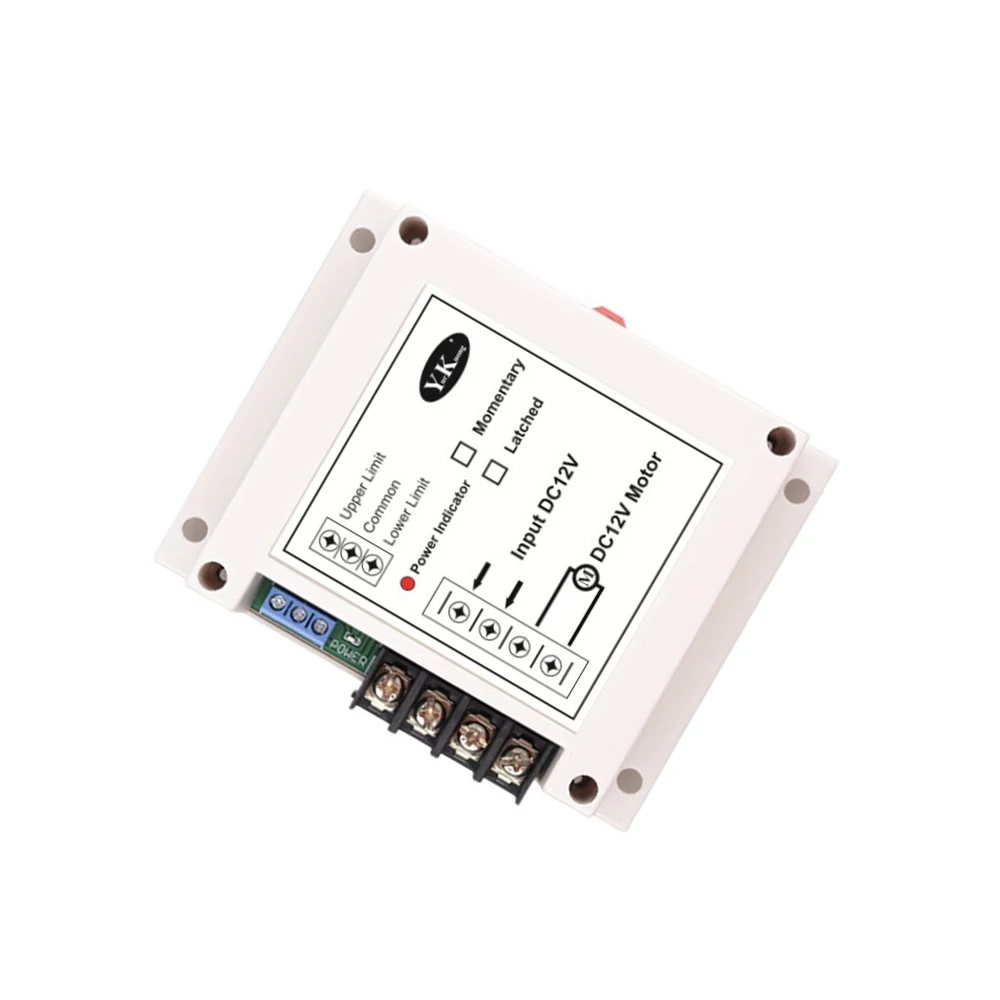 Motor Controller DC12V/24V 40A 400W High Power Motor Wireless Remote Control Forward and Reverse Switch for Roller Shutter Door