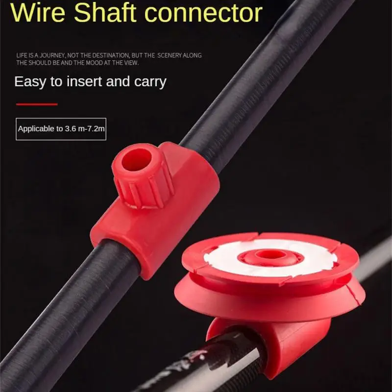 2PCS Simple Fishing Tackle Silicone Connector Craftsmanship Select Materials Durable And Durable