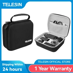 TELESIN Protective Bag For DJI Pocket 3 Carrying Bag Waterproof Storage Box Portable Handbag For DJI Pocket 3 Accessories