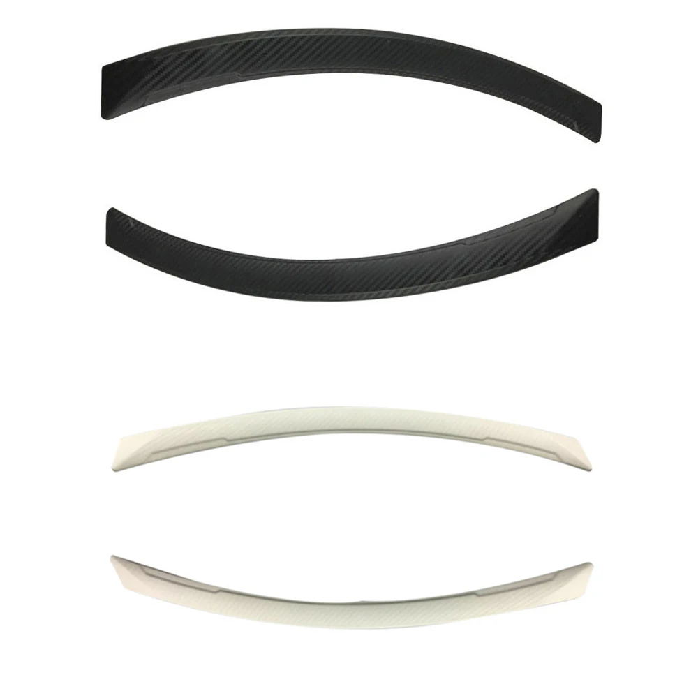 2pcs 45cm Universal Car Wheel Eyebrow Arch Mouldings Fender Strips Trim Stickers Protector Strips