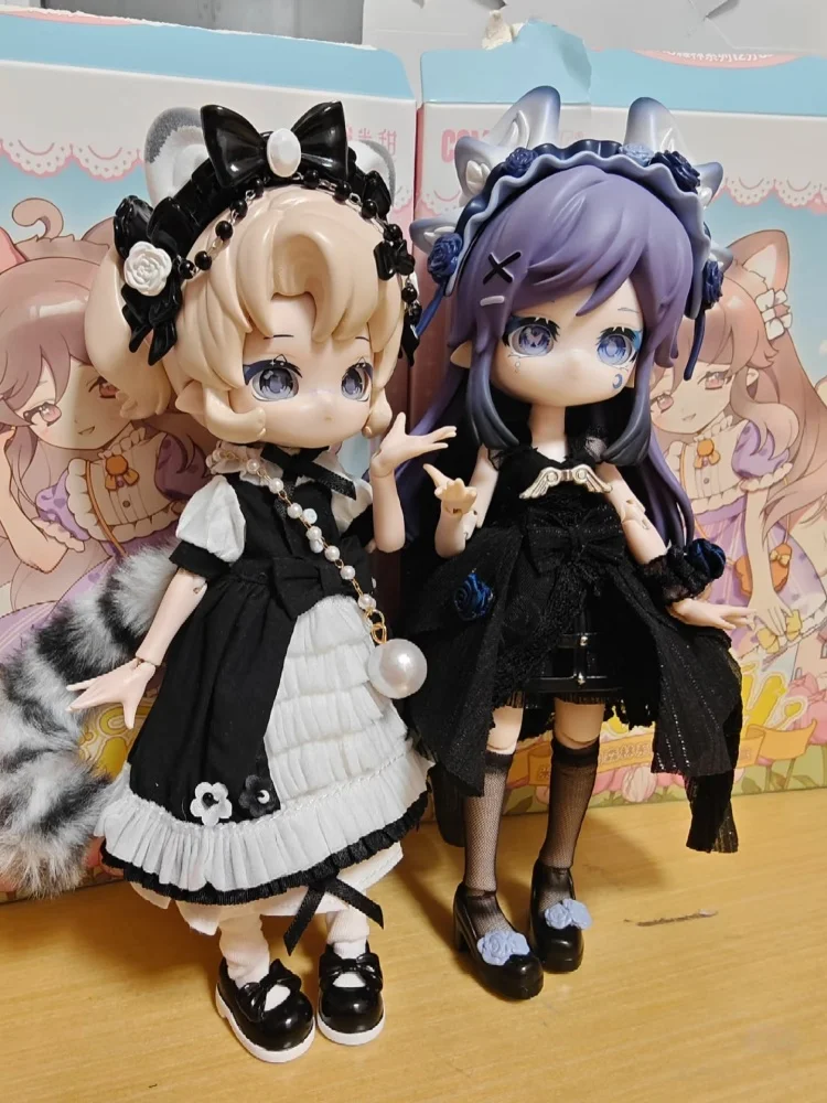 جديد Come4free Miniy سلسلة كتب الغابة Ob11 1/12 Bjd 20 سنتيمتر دمية مشتركة متحركة شخصيات كرتونية دمى صندوق غامض هدايا للأولاد والبنات