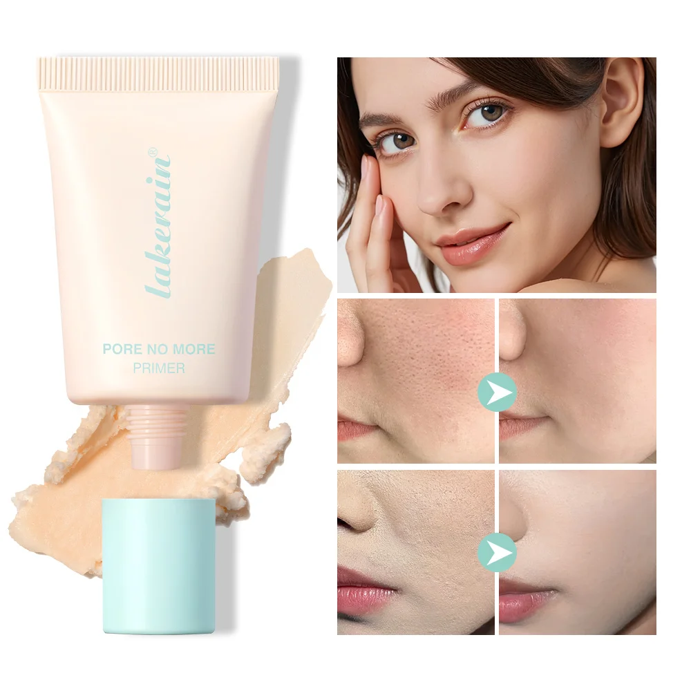 Lakerain Invisible Pore Oil-Control Primer Cream for Face Conceal Skincare Defects Pre-Make-up Isolation Cream