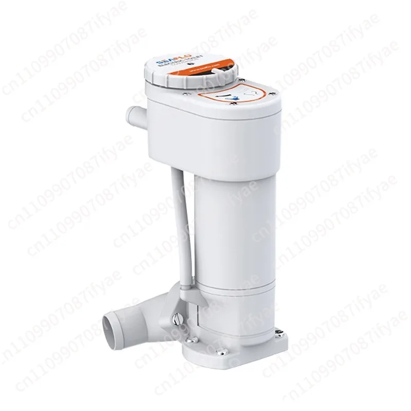 Marine self-priming electric toilet Yacht RV Vertical sewage pump Toilet accessories Marine