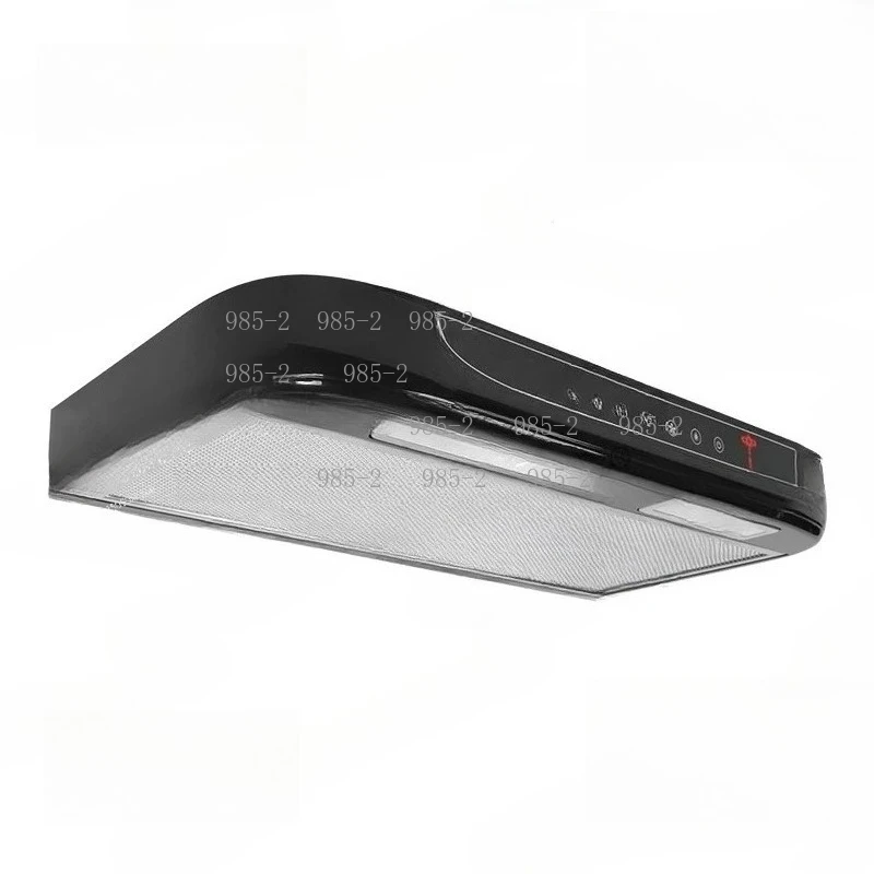 RV Motorhome Trailer Kitchen Range Hood 12V Touch Control Lighting Car Mounted Exhaust Fan