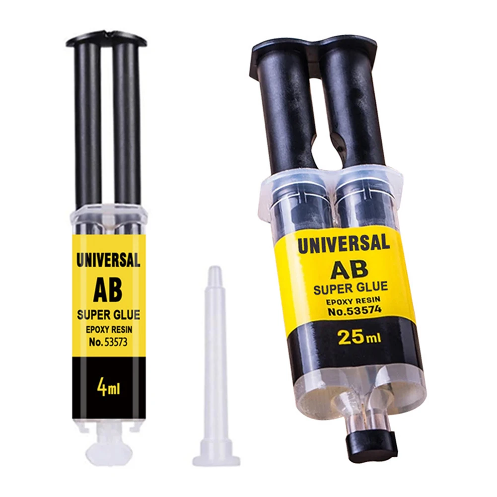 10-1pcs AB Epoxy Resin Glue Cold Welding For Metal Stainless Steel Glass Repair Tool High Temperature Resistant Liquid Glue