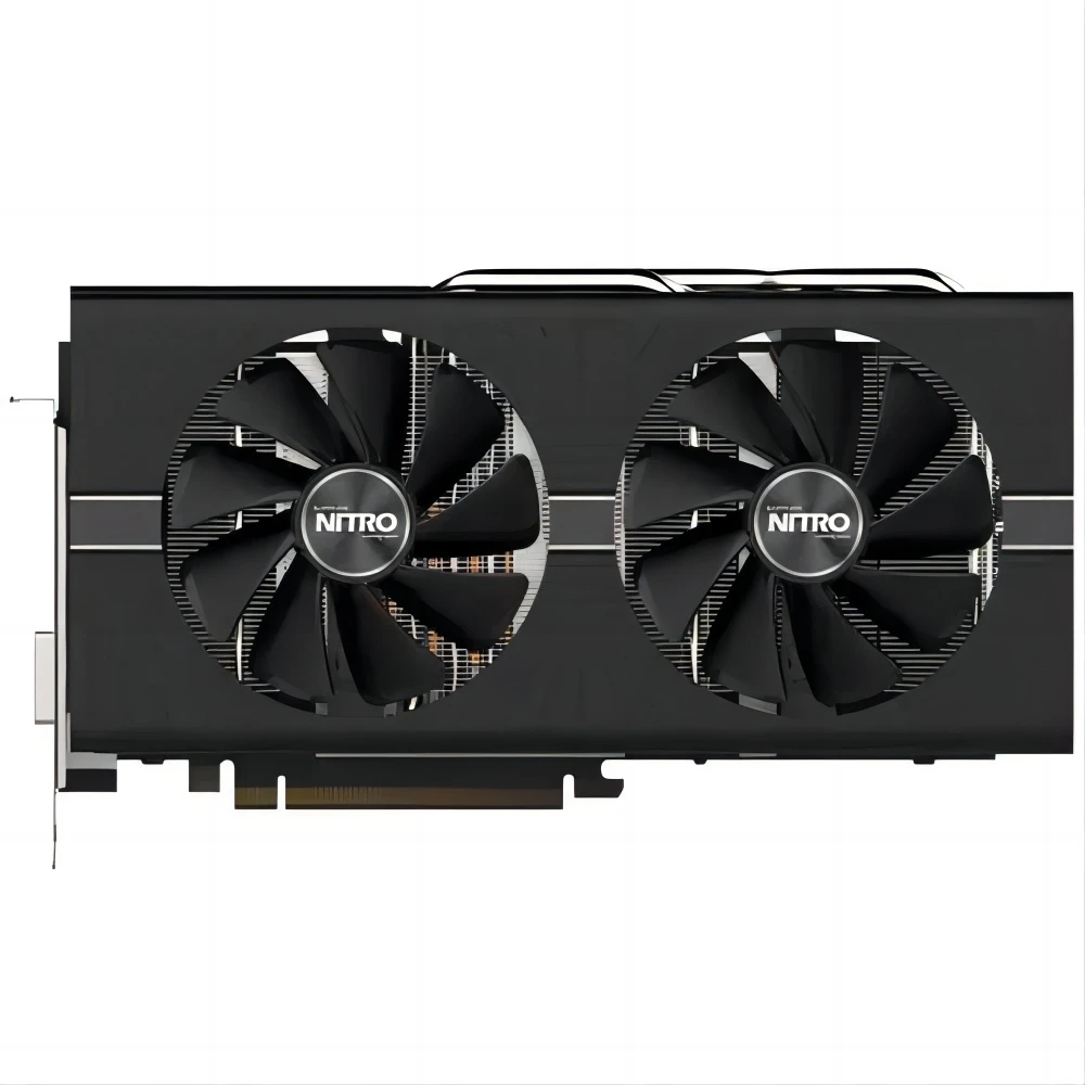 90% New Gaming Video Card Sapphire RX580 RX590 8GB Pulse Nitro 2048sp 2304sp Graphics Cards