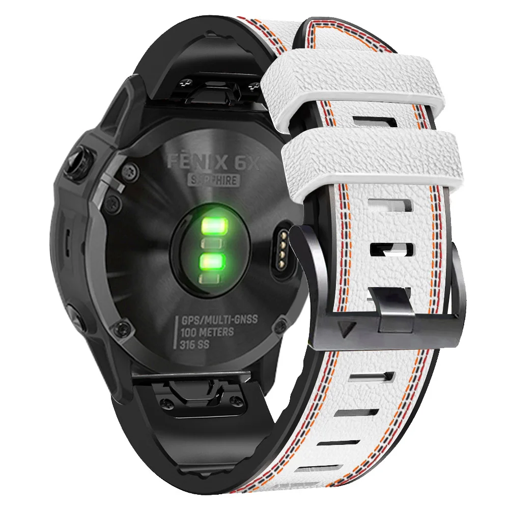 22 26mm Quickfit Strap Suitable For Garmin Watch Fenix 8 51 47mm E 7X 7 Pro 6X 6 Pro 5X 5Plus Enduro 3 Strap Bracelet Wristband