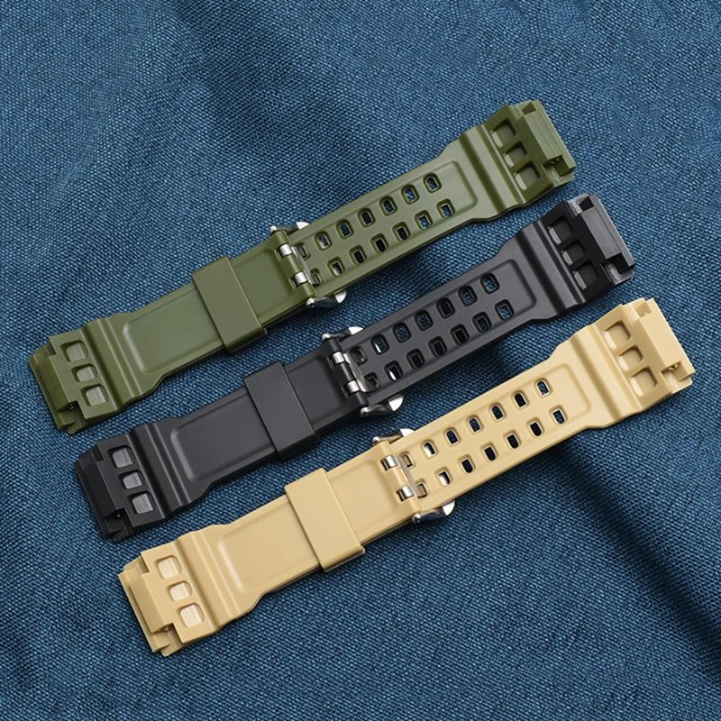 Rubber Silicone Watch Strap For Casio Small/Little Mud King G-SHOCK GG-1000 GWG-100 GSG-100 Classic Bracelet Sports Watchband