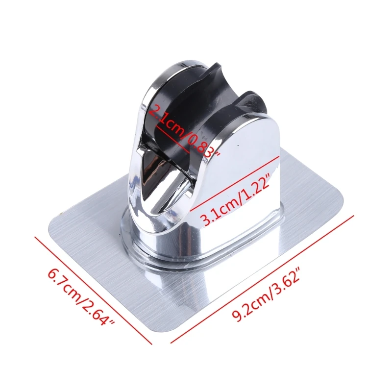 for Head Holder Adjustable No Drilling Bracket Mount Shower Hand Attachable Stic