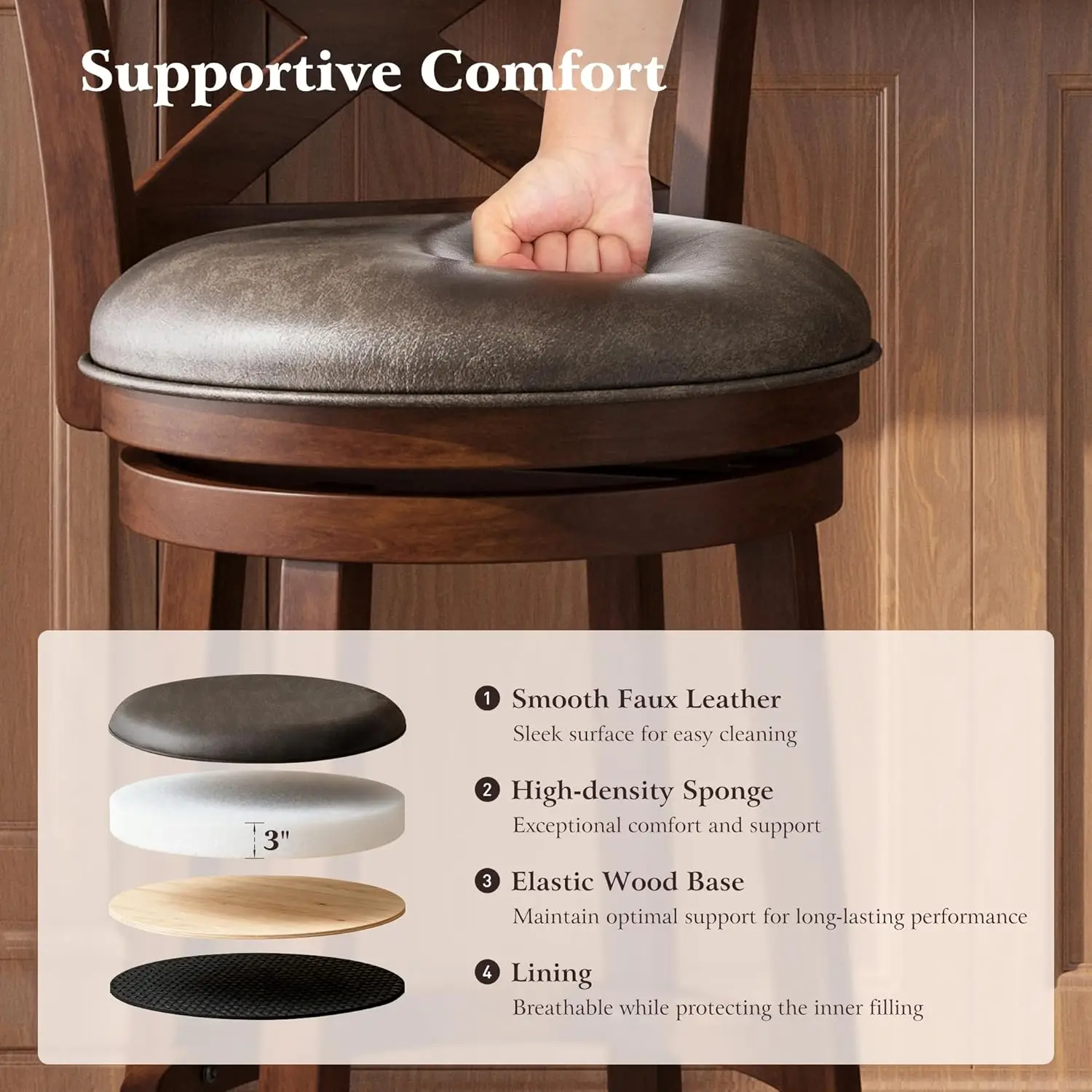 Swivel Bar Stools 8