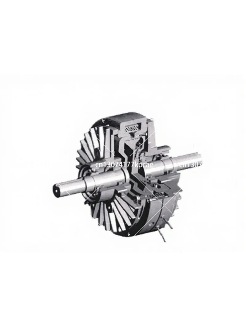 Hollow Shaft or Double shaft Magnetic Powder Clutch 6Nm-100Nm (0.6-10kg) DC24V with Tension Controller Kit for Packaging machine