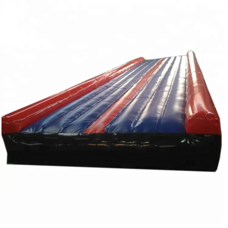 inflatable gymnastics mat air tumbling mat for gym